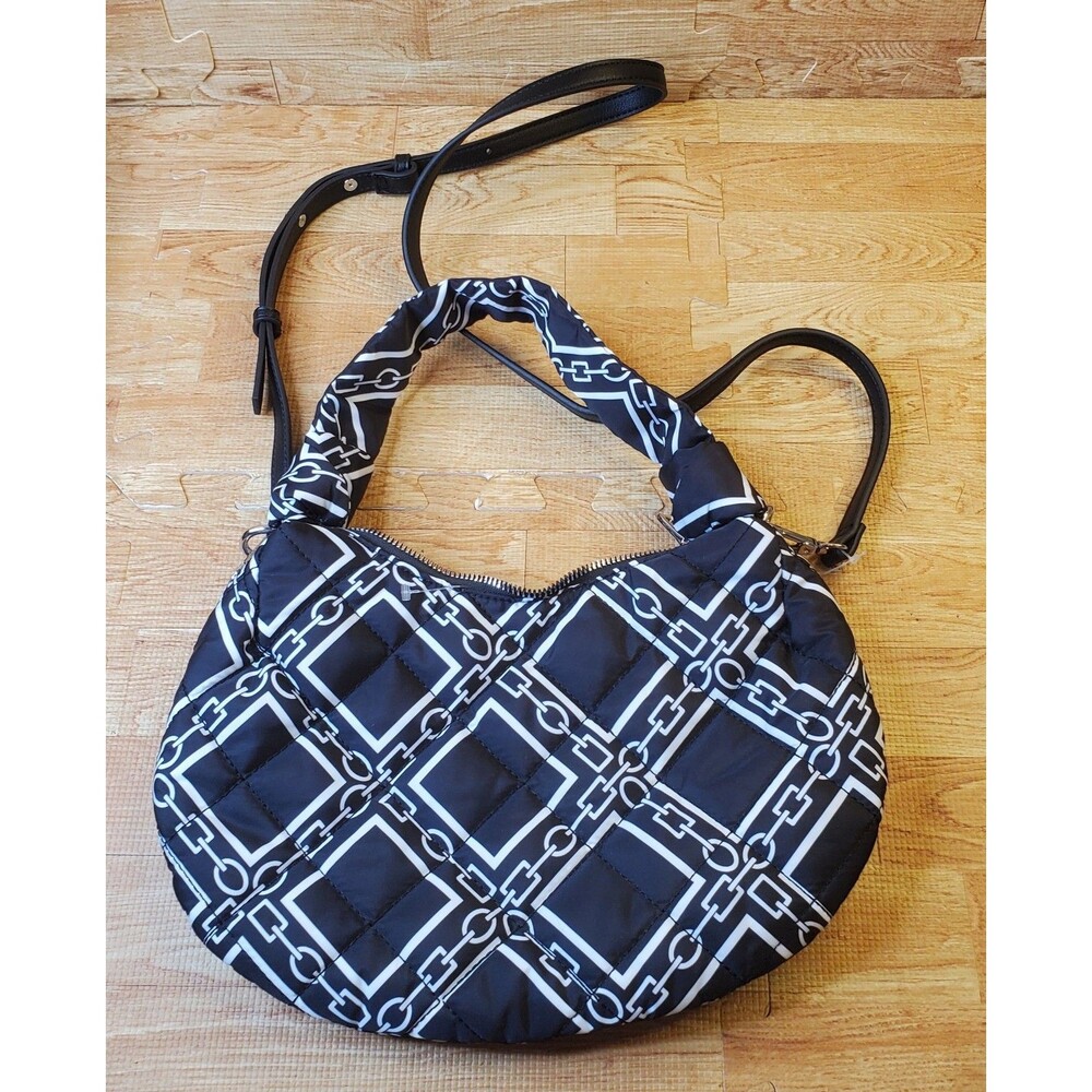 INC International Concepts Nosida Geo Chain Print Shoulder Bag Purse NWOT